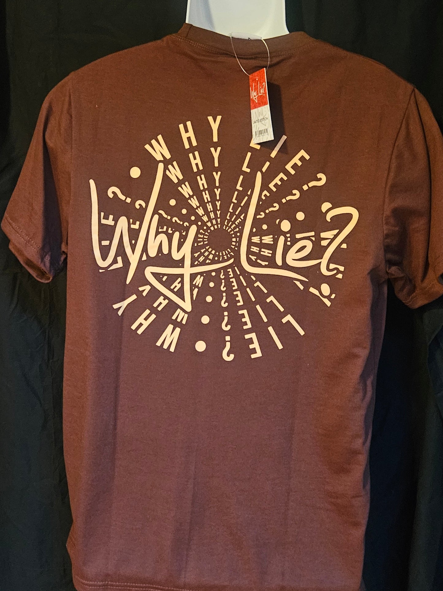 Why Lie Spiral T-Shirt