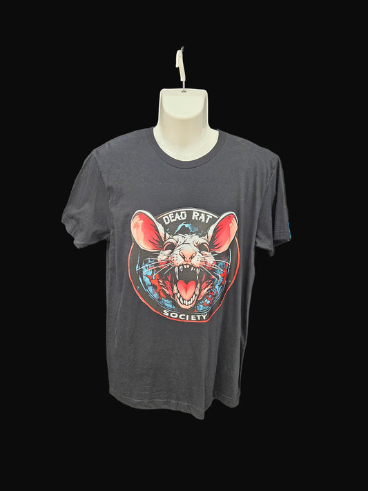 Dead Rat Society Rat Face T- Shirt