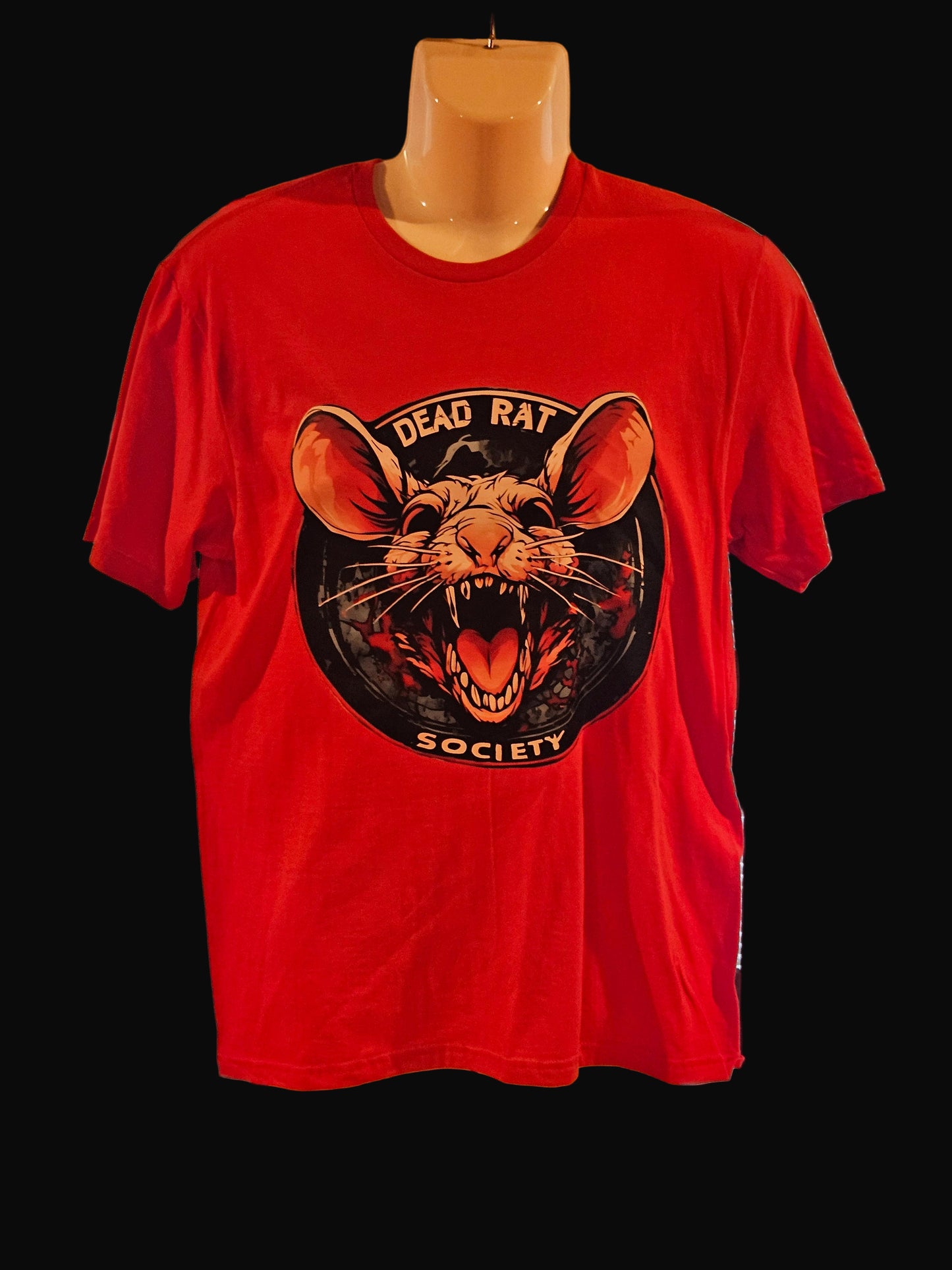 Dead Rat Society Rat Face T- Shirt