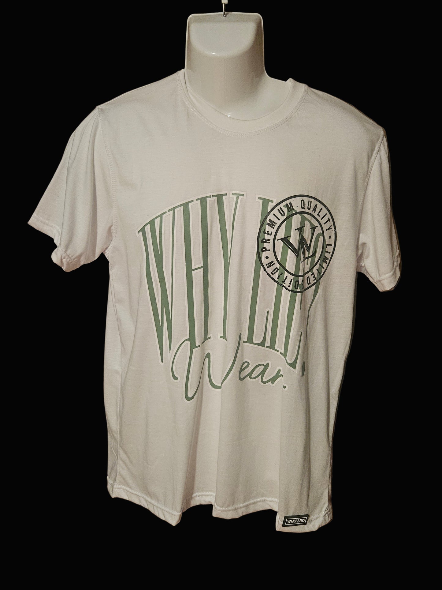 Why Lie Stamped T-Shirt